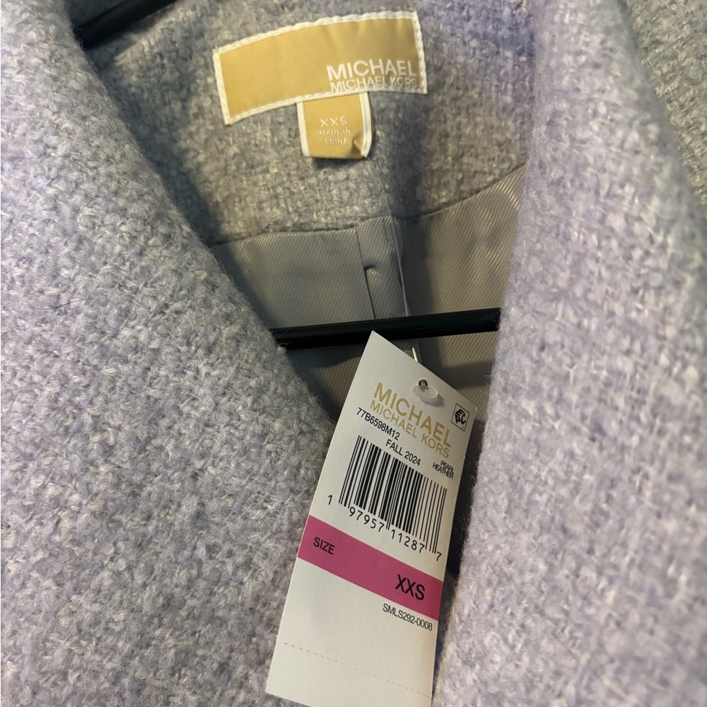 Michael Kors Wool Belted Coat - Picture 3 of 3